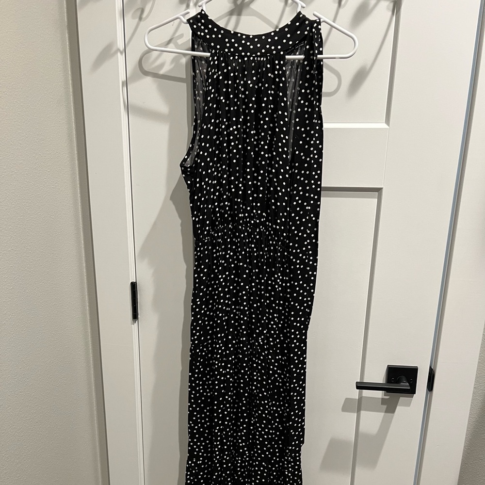 Shein Black & White Polka Dot Dress